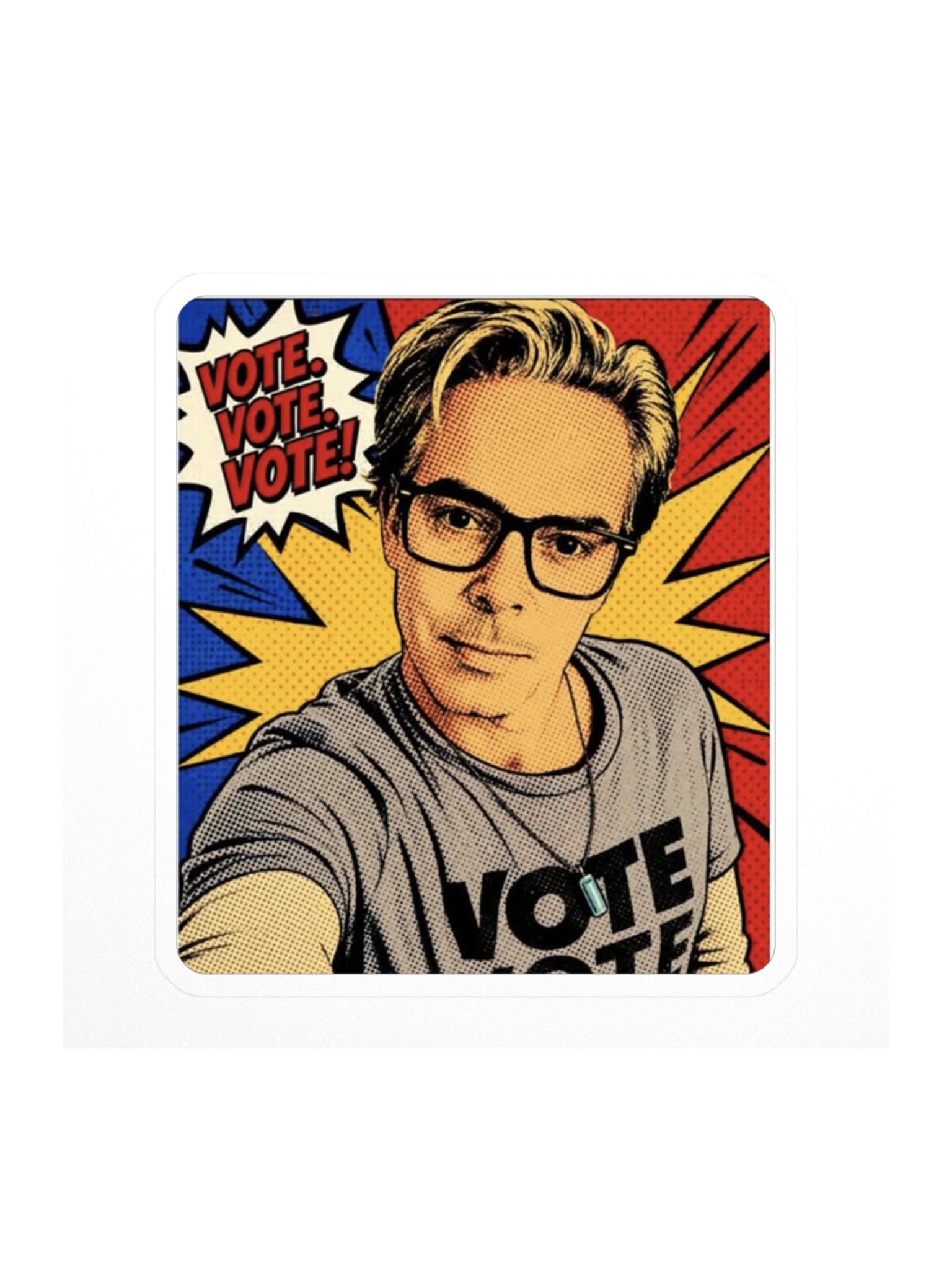 Will Keenan Vote Vote Vote Sticker product image (3)
