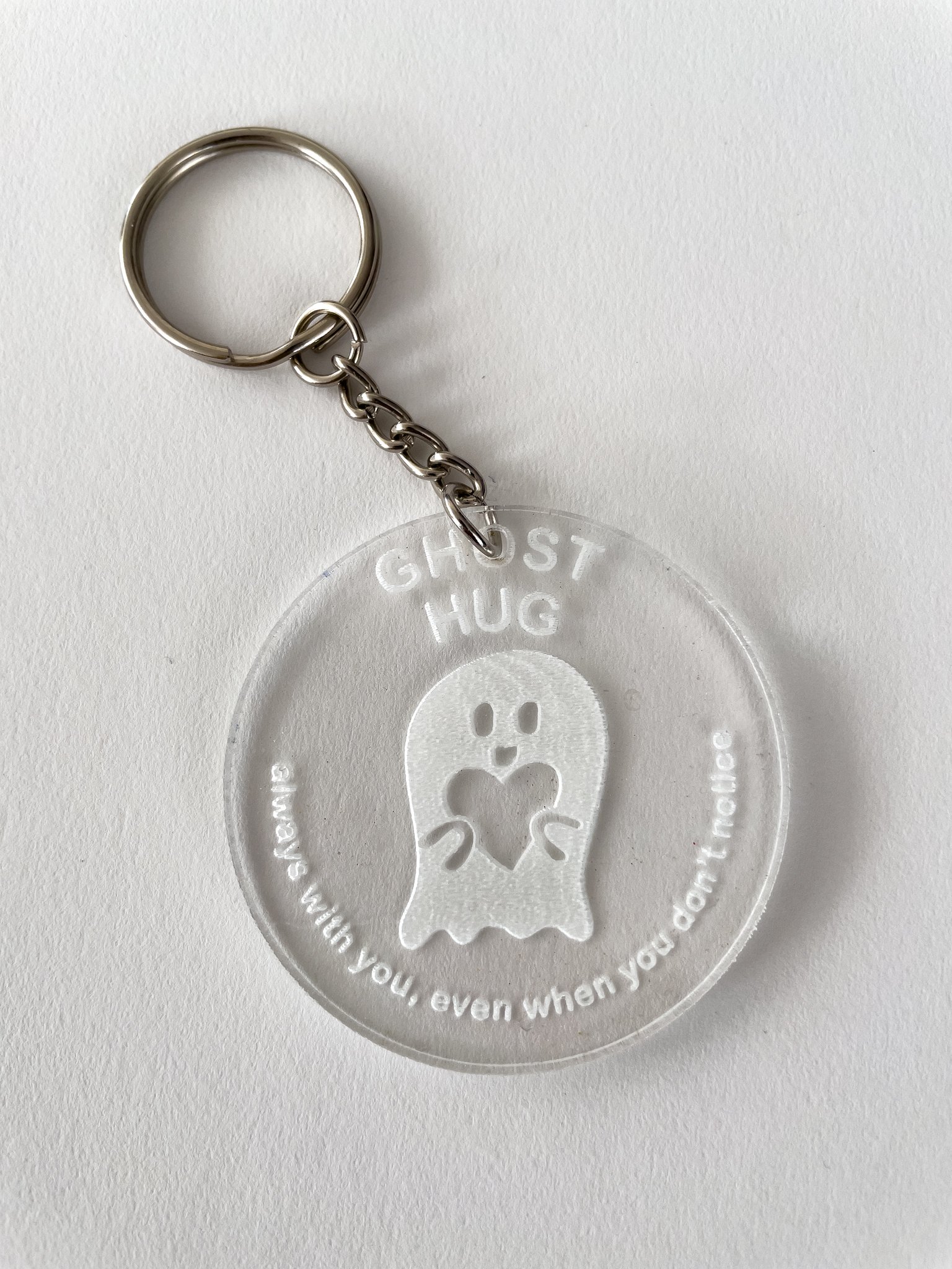 Ghost Hug Keychain product image (1)