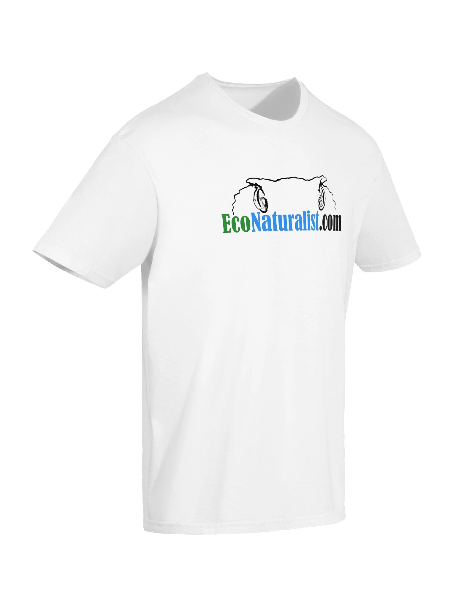 EcoNaturalist Softstyle Logo Tee (White) product image (6)