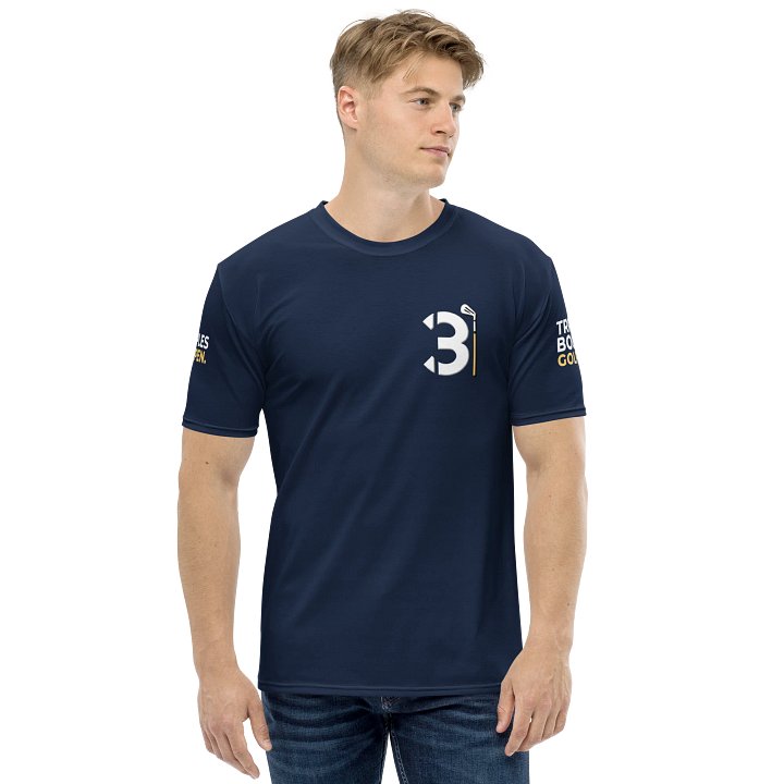 Team TRPL_BGY - Athletic T Navy product image (2)