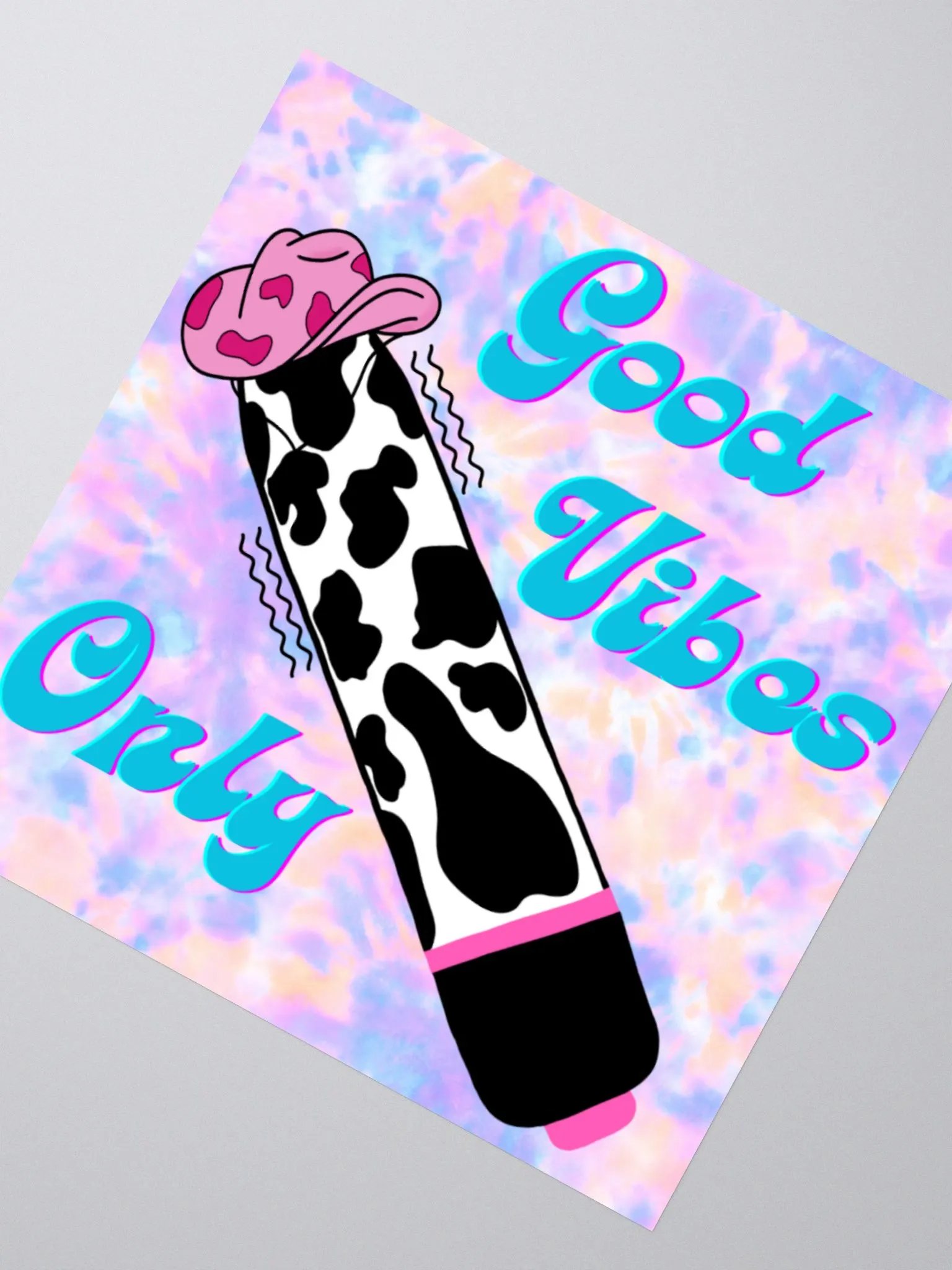 Good Vibes Only Matte Sticker product image (4)