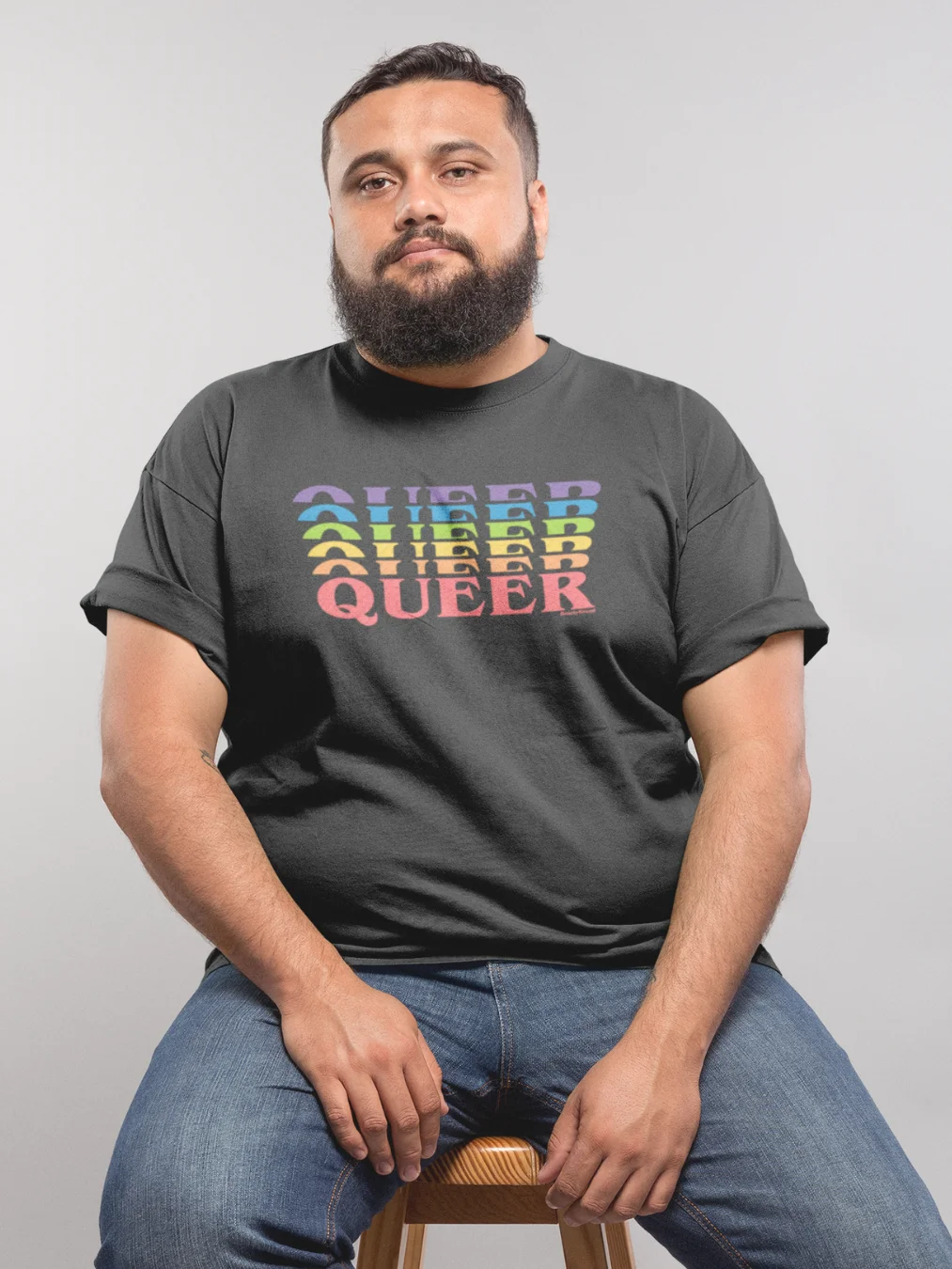 Rainbow Queer Vibes T-Shirt product image (9)