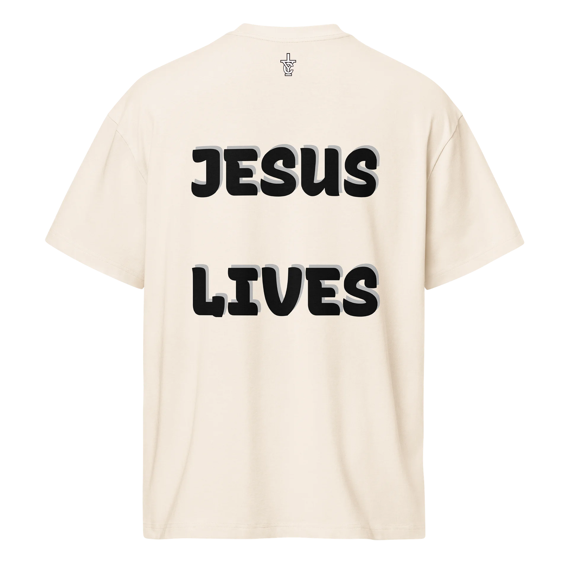 Jesus Lives in me White Shirt Oversized product image (2)