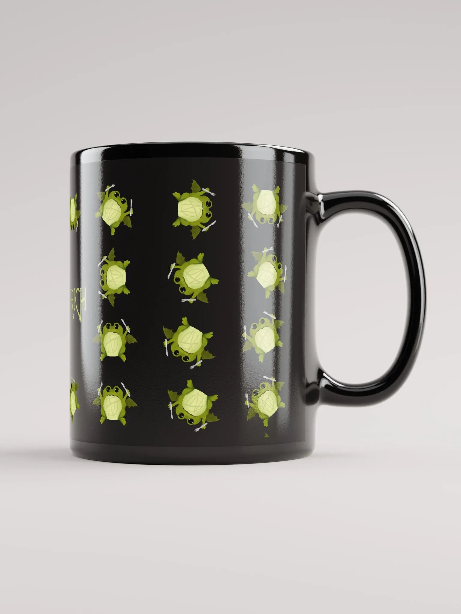 Eat the Rich pattern Mug product image (1)