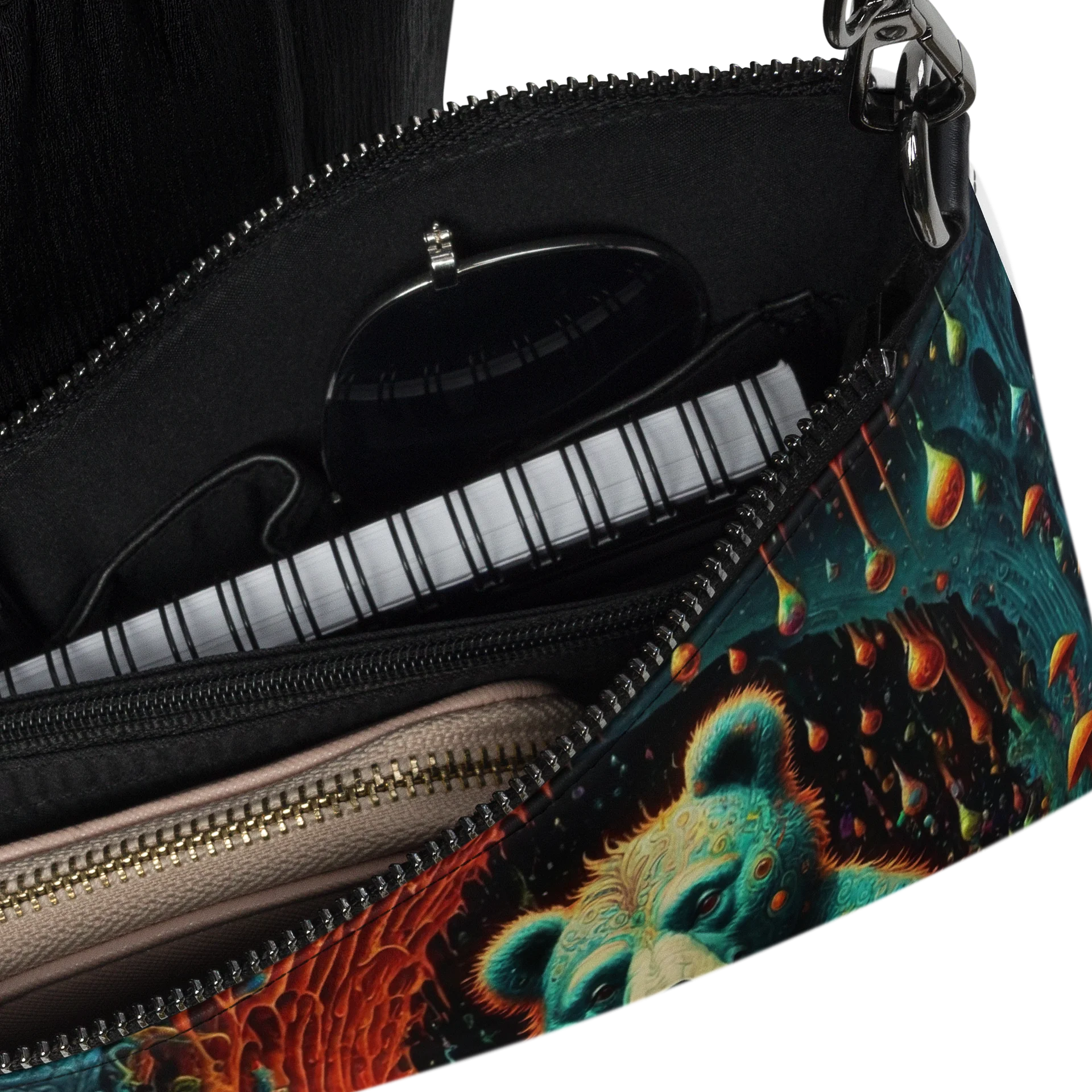 Psychedelic Mushroom-Bear Crossbody product image (6)