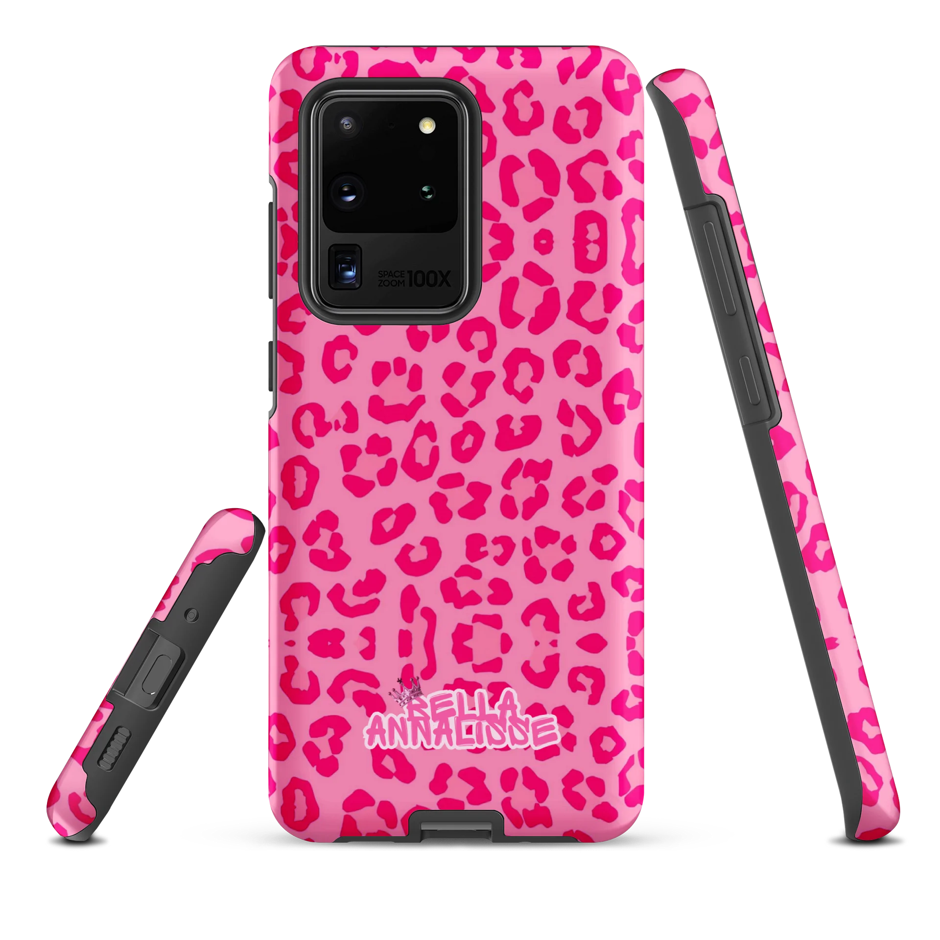 Leopard Print Pink Tough Case for Samsung® product image (4)
