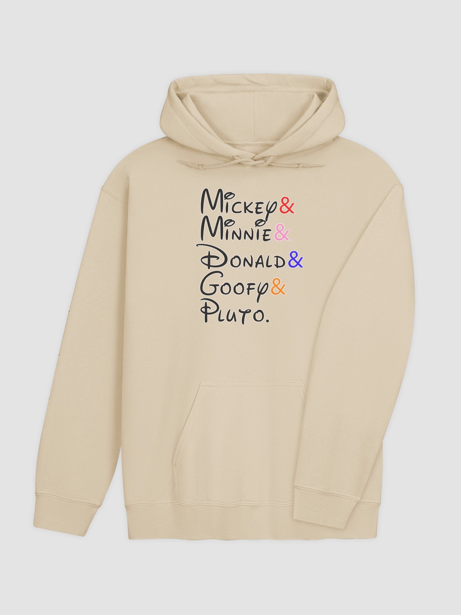 Mickey & Minnie & Donald & Goofy & Pluto Hoodie product image (4)