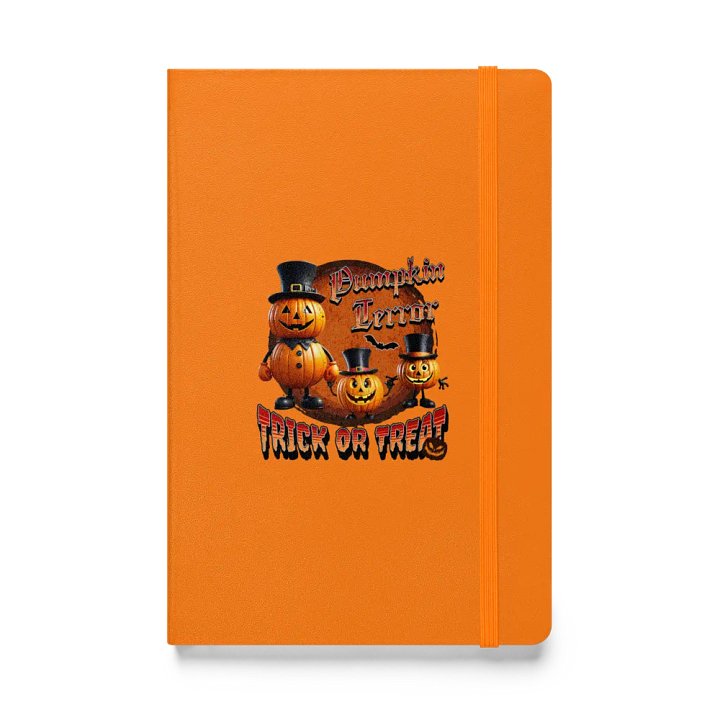 Pumpkin Terror Trick Or Treat Hardcover Journal product image (1)