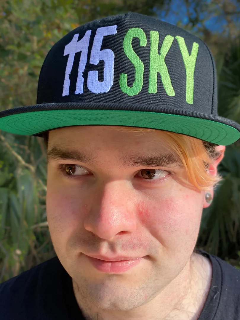 115SKY Flat Snapback Cap product image (3)