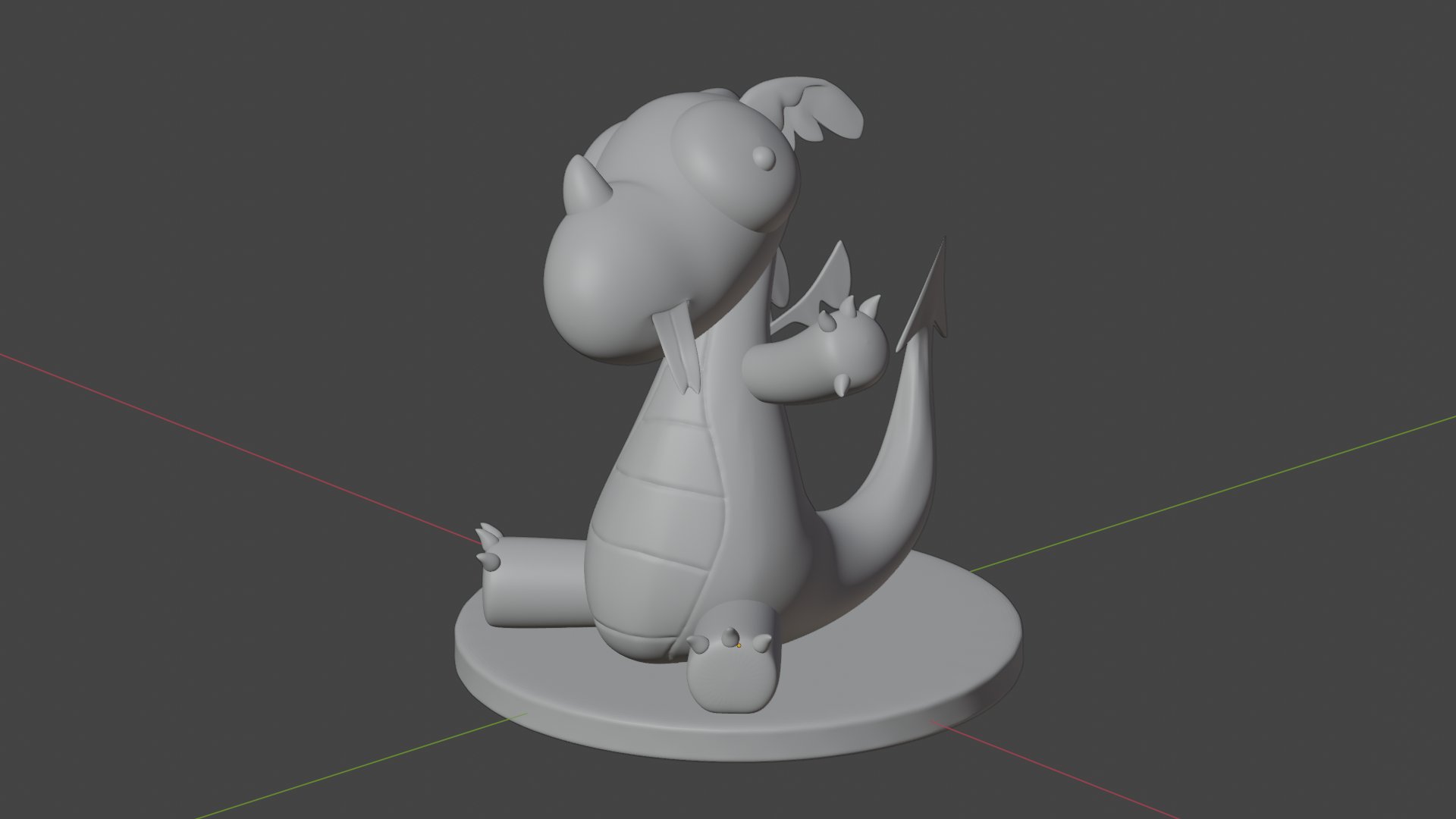 Waving Draco 1.0 3D Print File product image (1)