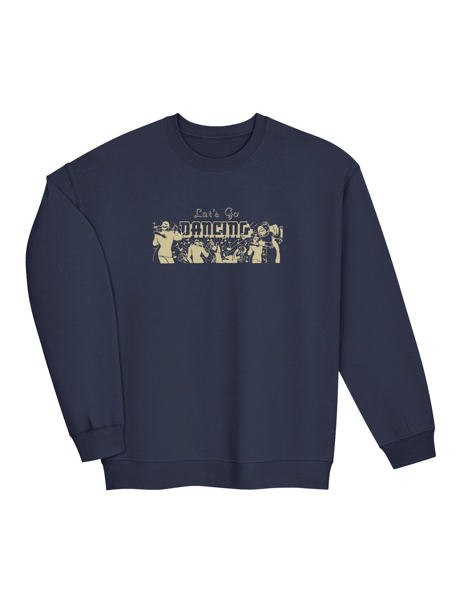 'Let's Go Dancing' Sweatshirt — Dark product image (2)