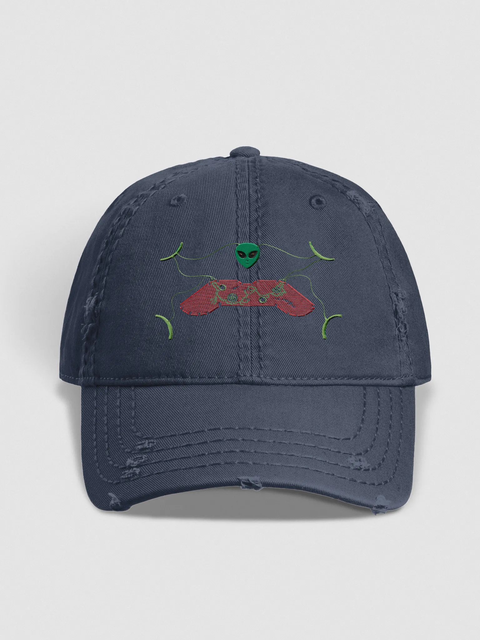 Alien Console Distressed Dad Hat product image (1)