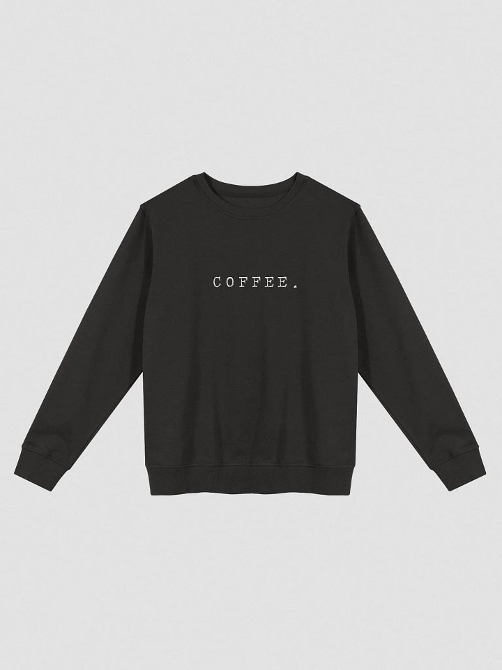 COFFEE. embroidered sweatshirt product image (1)