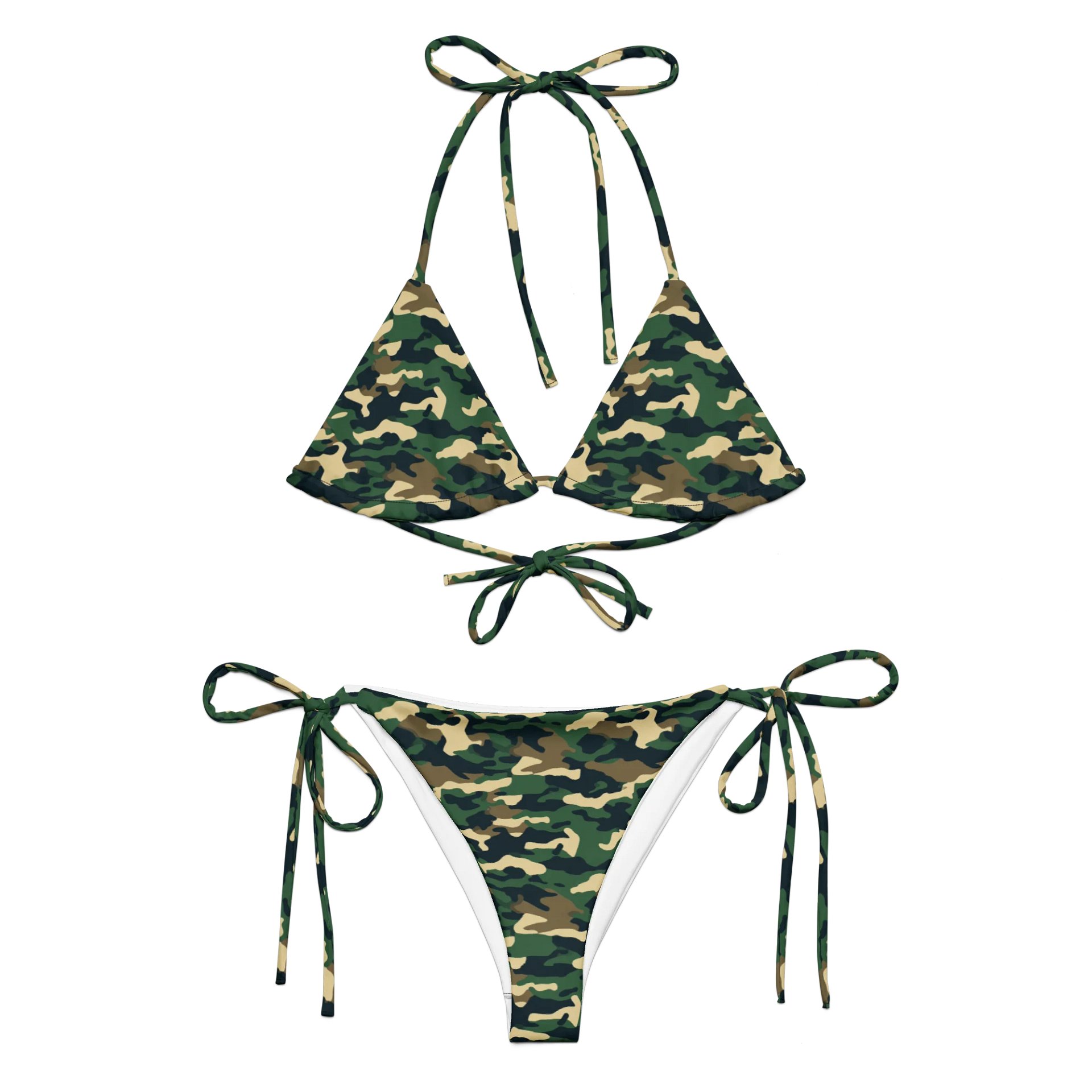 Classic Camo Print Bikini Set product image (1)