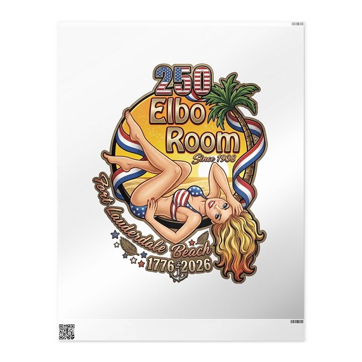 Elbo Room 250th Anniversary Commemorative Wrapping Paper product image (2)
