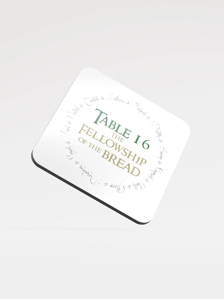 Table 16 - Fellowship of the Bread Coaster product image (1)
