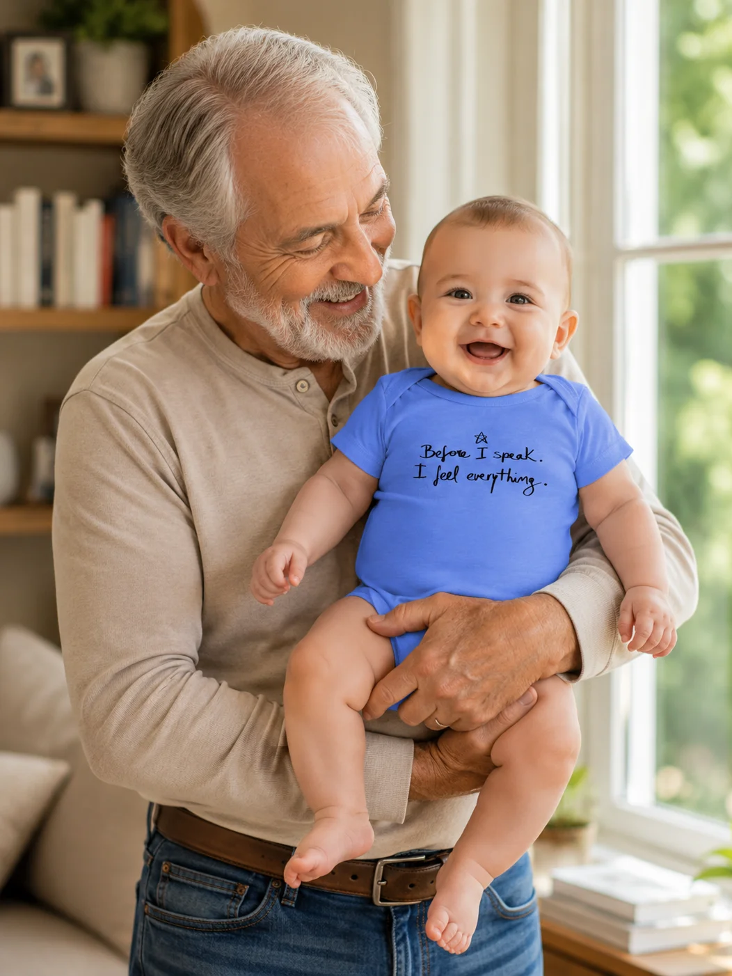 Sensitive Baby Bodysuit, Before I Speak I Feel Everything Onesie, Emotional Intelligence Baby Outfit, Mindful Parenting Gift product image (12)