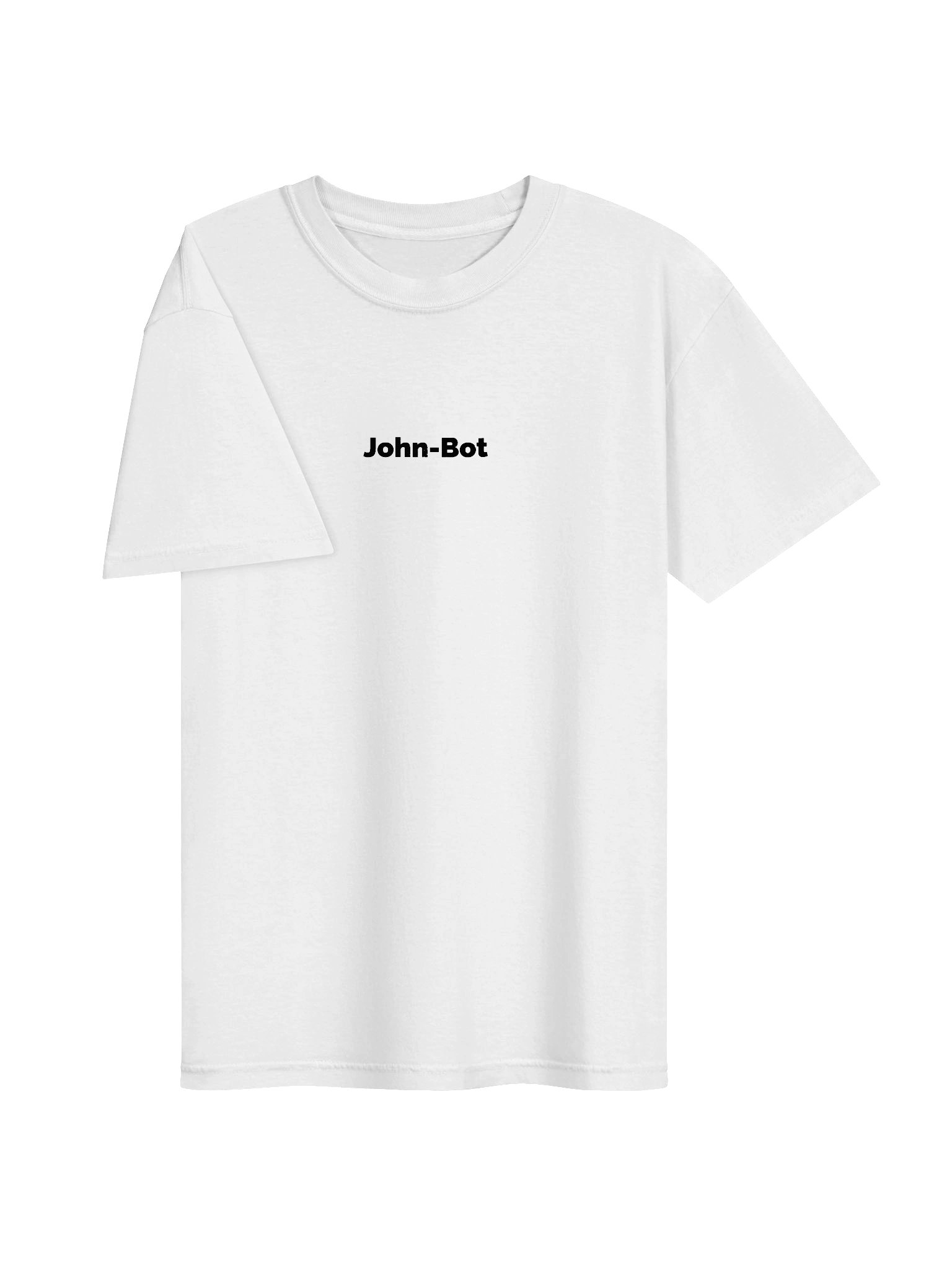 John-Bot T-Shirt | White Mode product image (3)