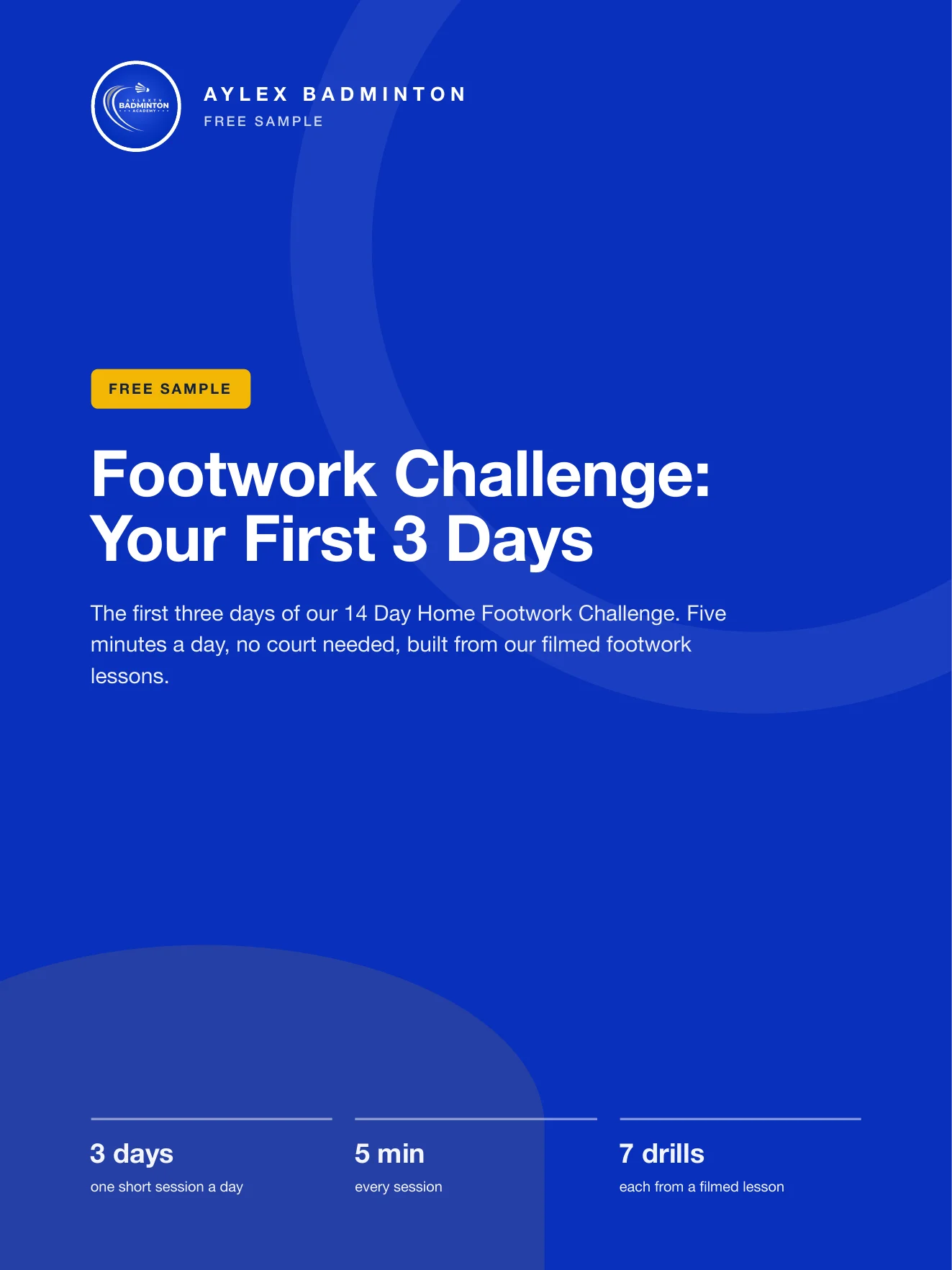 Footwork Challenge: Your First 3 Days product image (1)