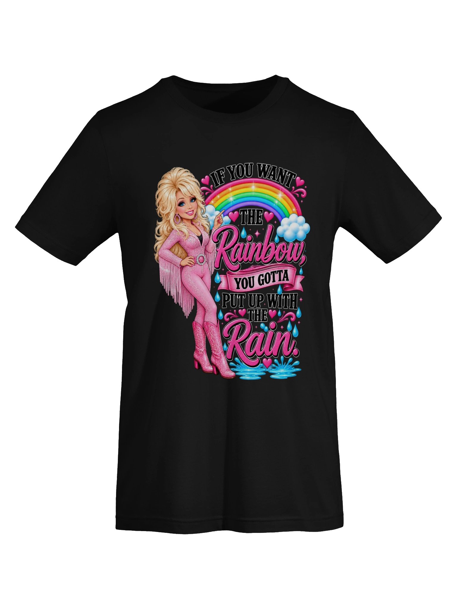 Rainbow After the Rain Graphic Tee product image (25)