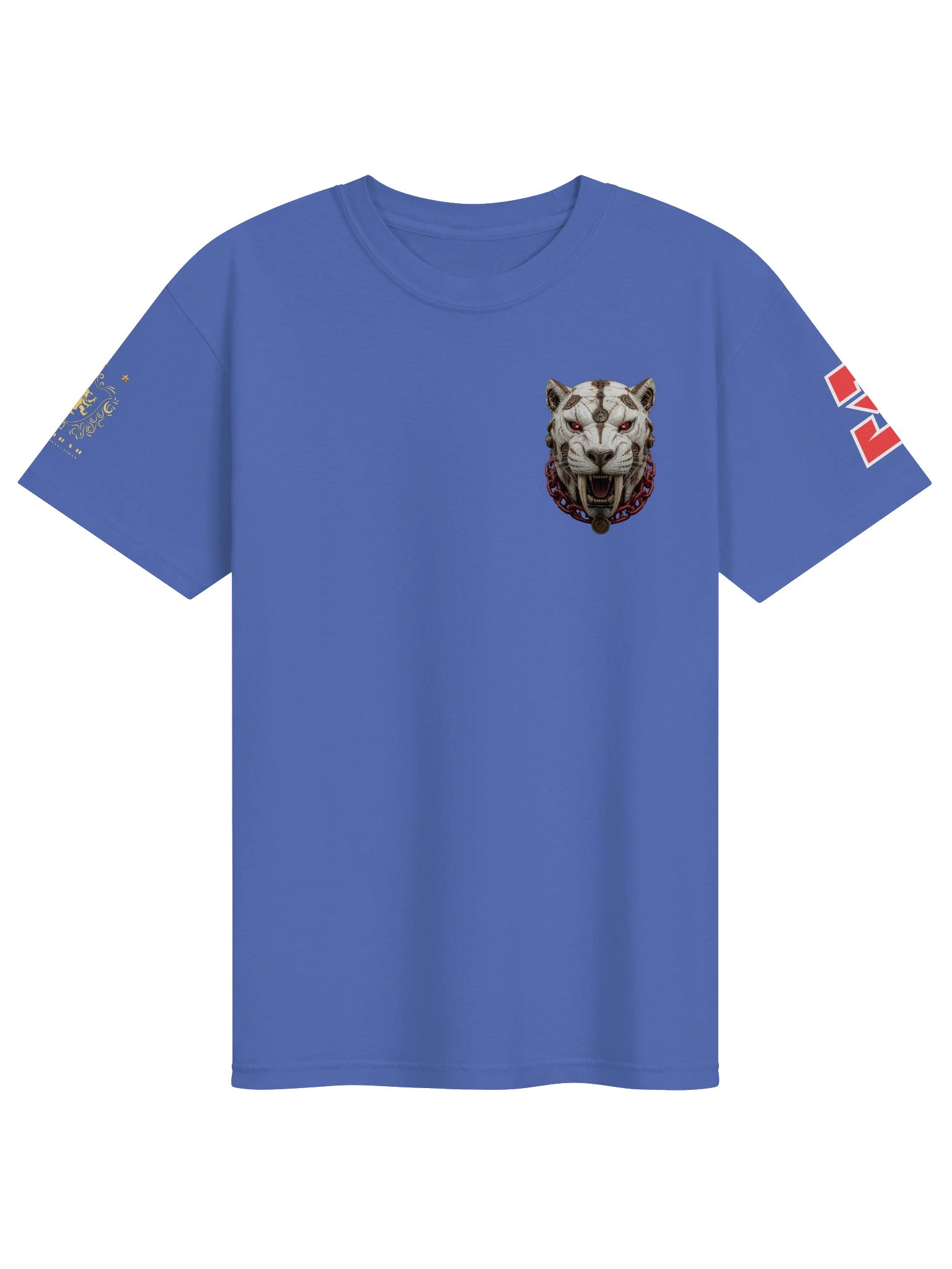 Red-Eyed Mechanical Big Cat - Graphic Tee product image (1)