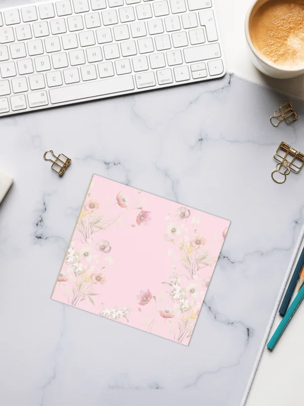Pink Floral Pad product image (2)