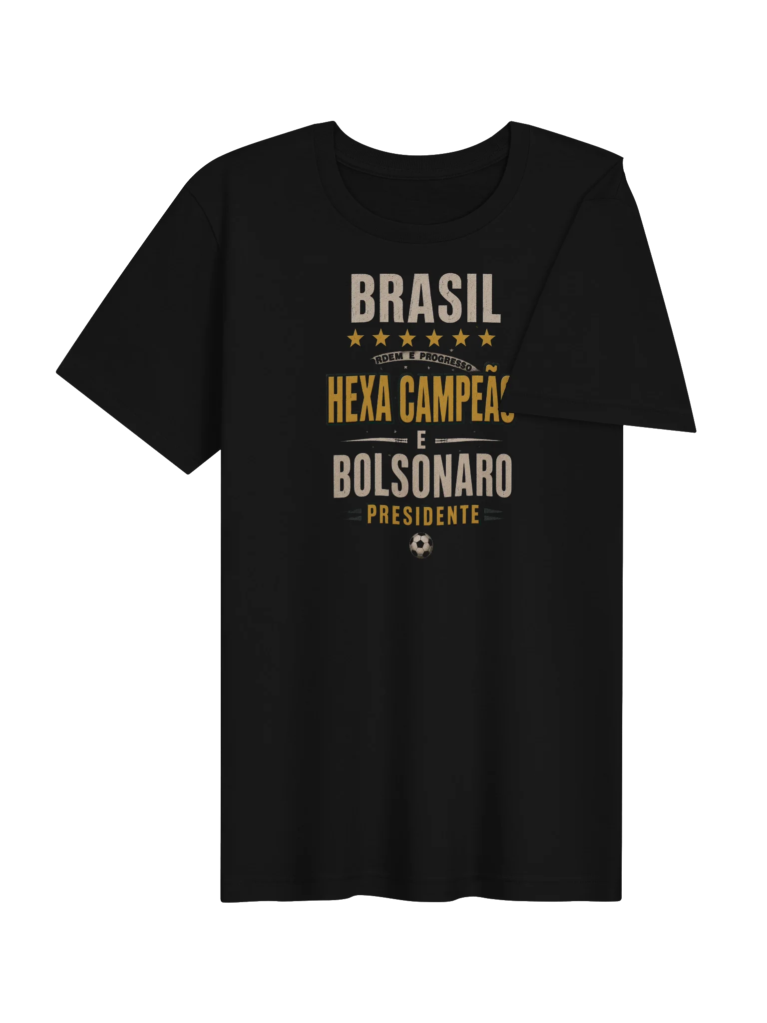 Brasil Hexacampeão & Bolsonaro Presidente Tee product image (4)