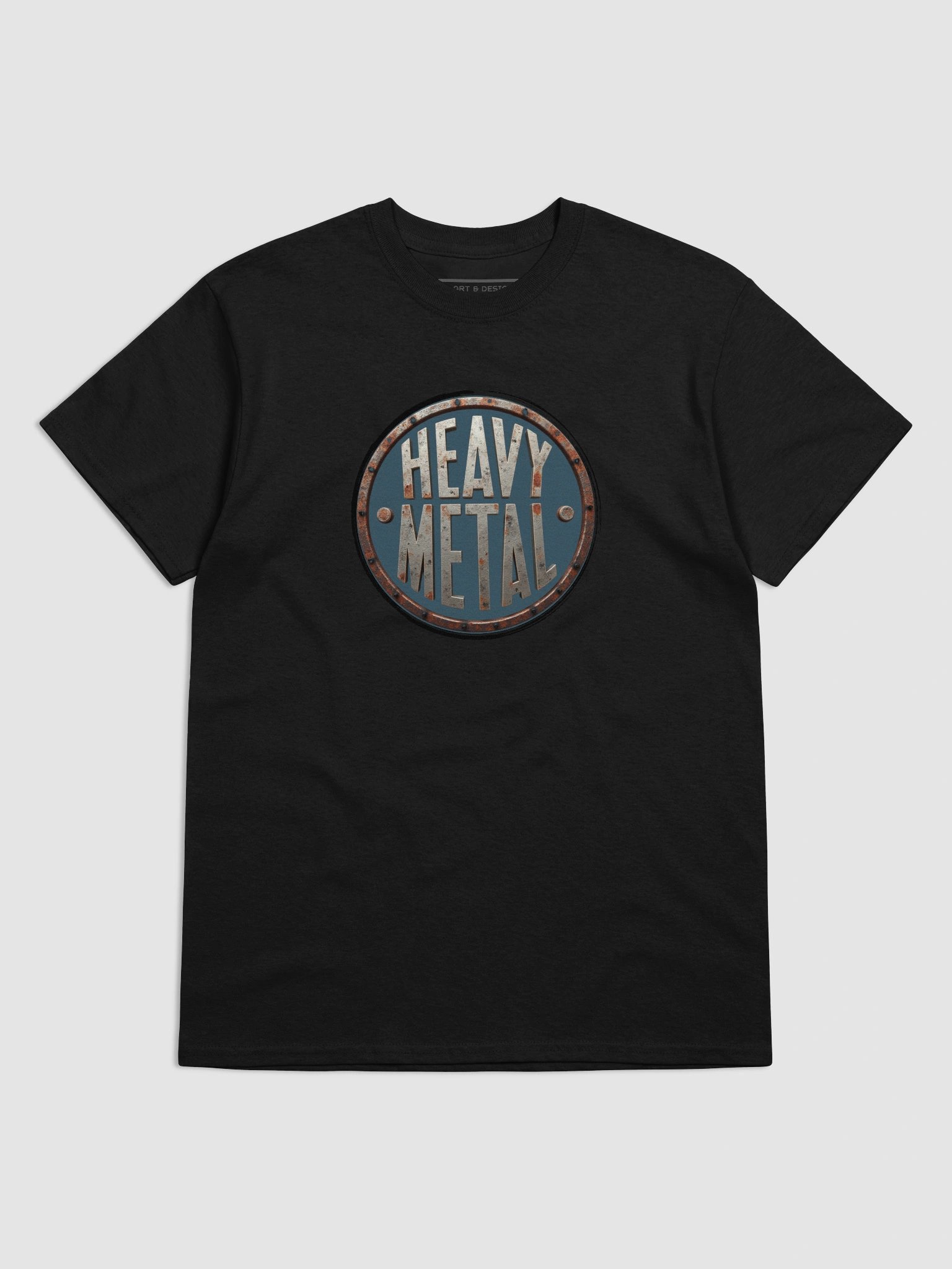 Heavy Metal Emblem - M-ART & DESIGN Tee product image (5)