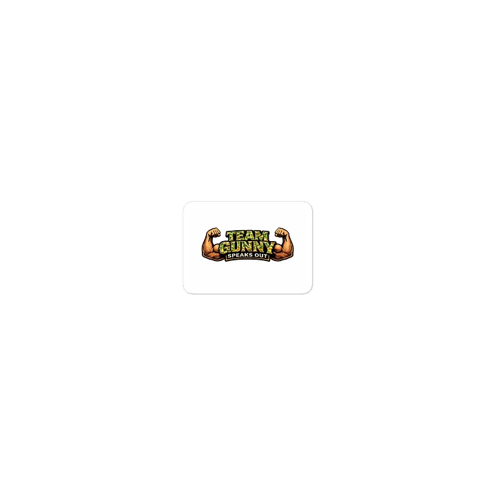 Team Gunny Flex Appeal Die-Cut Stickers product image (1)