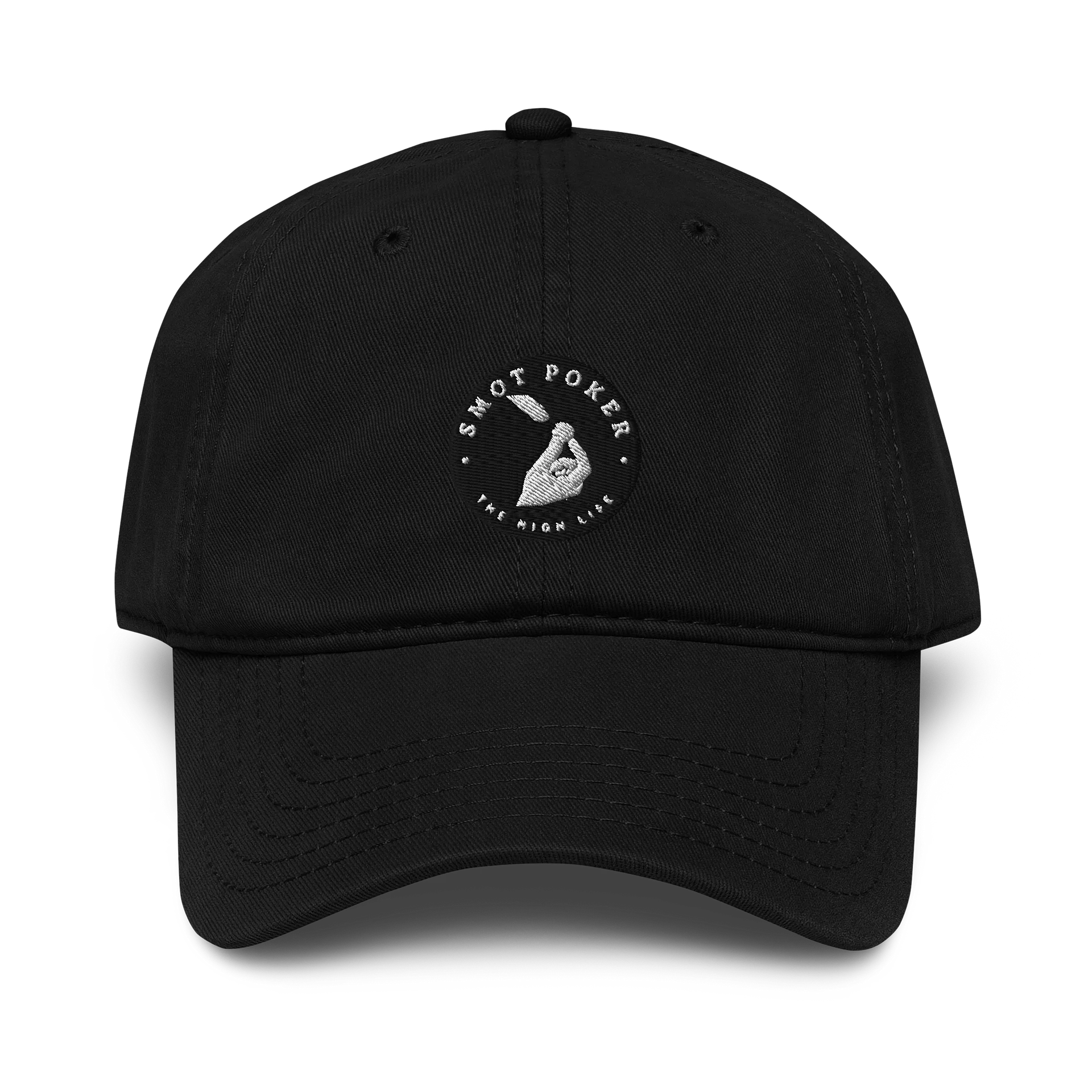 Store logo embroidered Garment-Washed Cap product image (1)