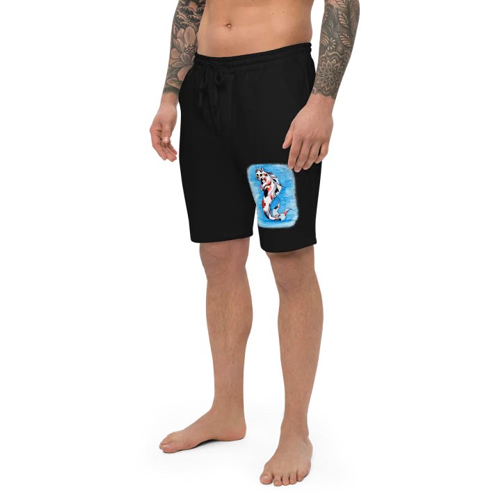 Mermeow Calico Fleece Shorts product image (2)