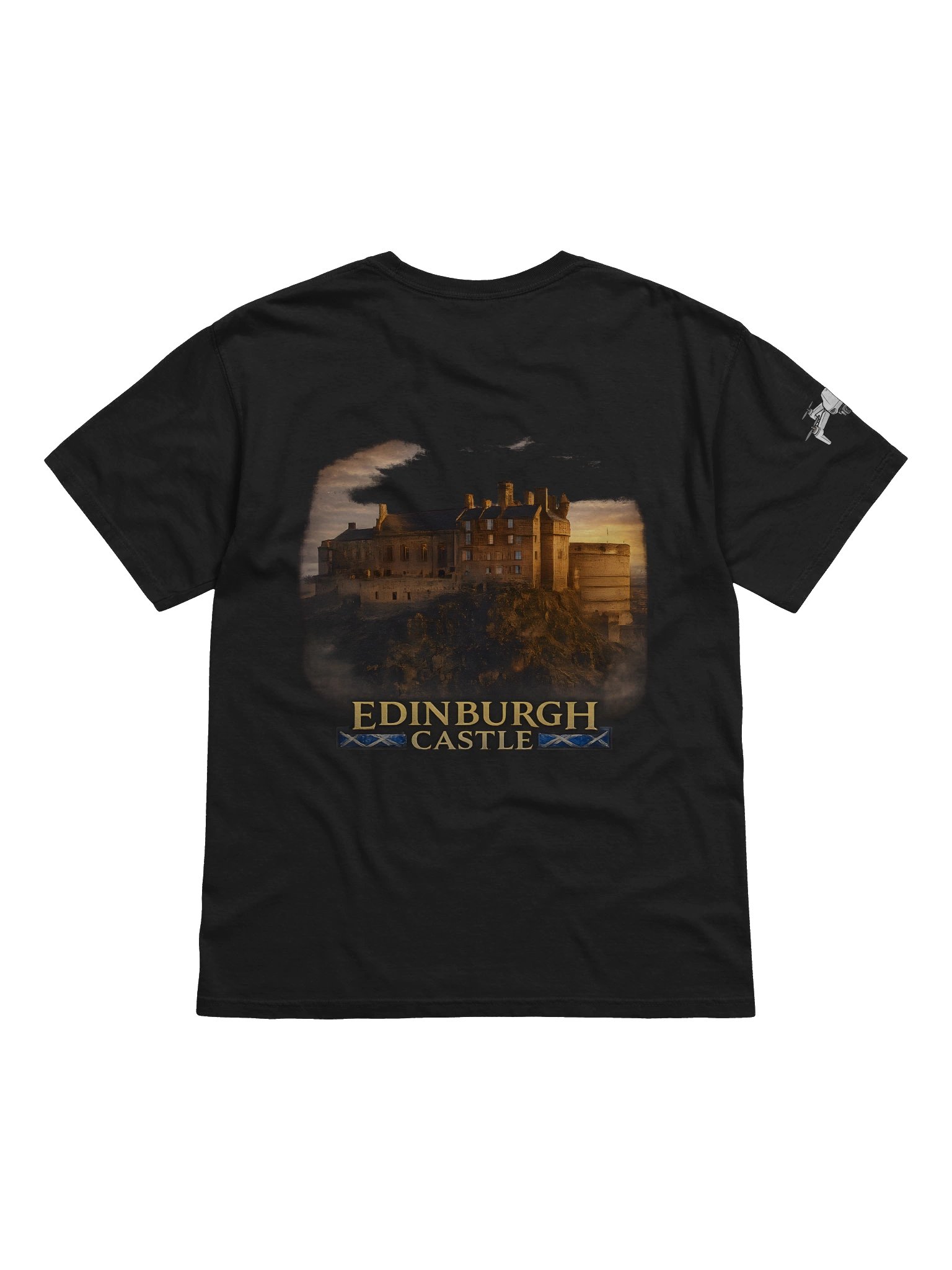 Edinburgh Castle Sunset Tee product image (2)