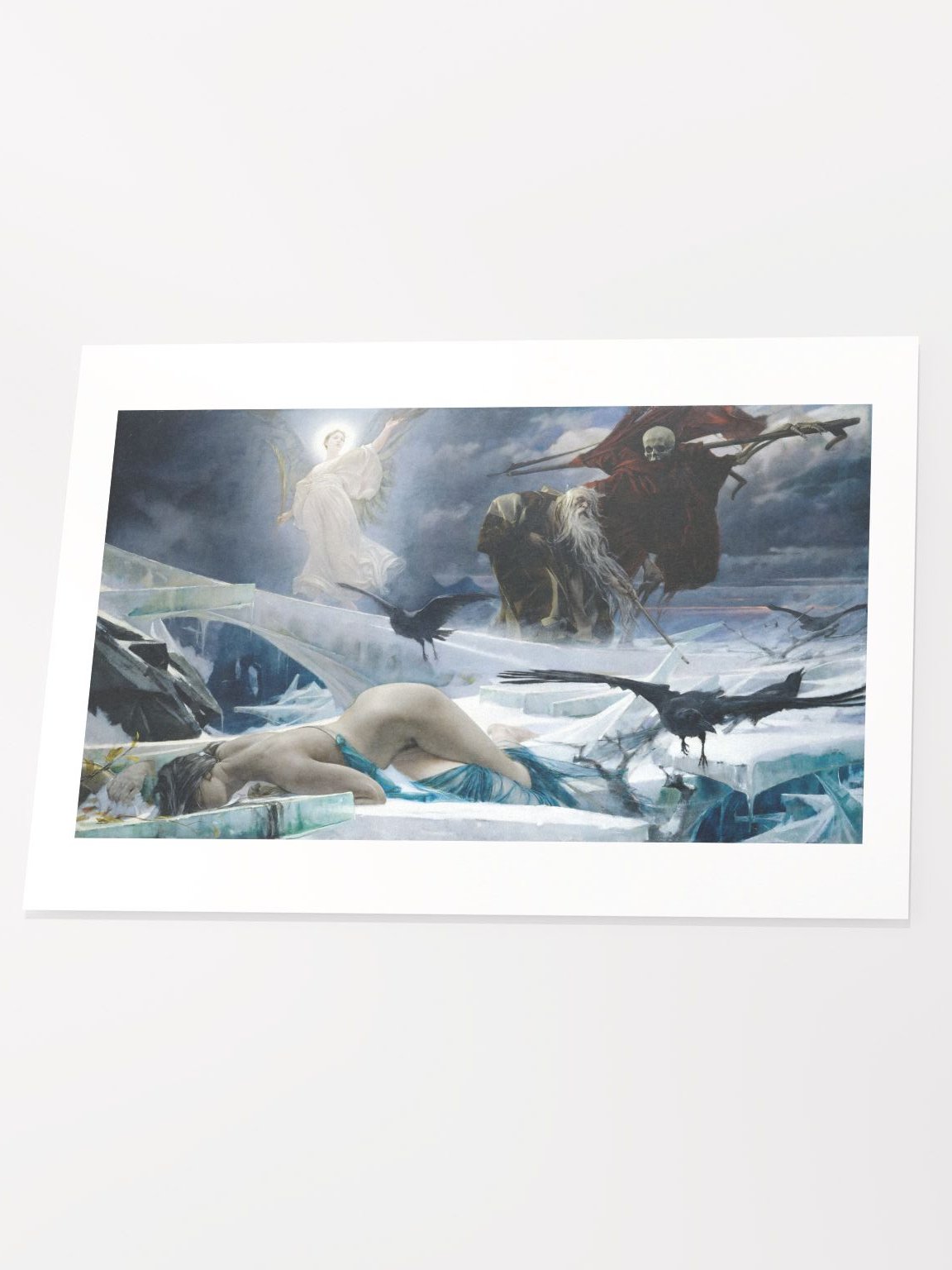 "Ahasuerus at the End of the World" by Adolf Hirémy-Hirschl Poster product image (3)