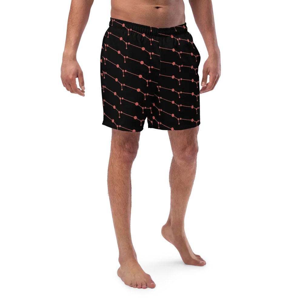 Aries Geometric Swim Trunks product image (1)