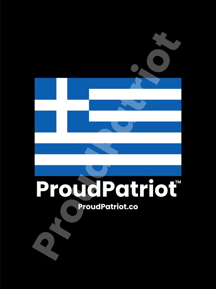 Greece Proud Screensaver Dark Mode product image (1)