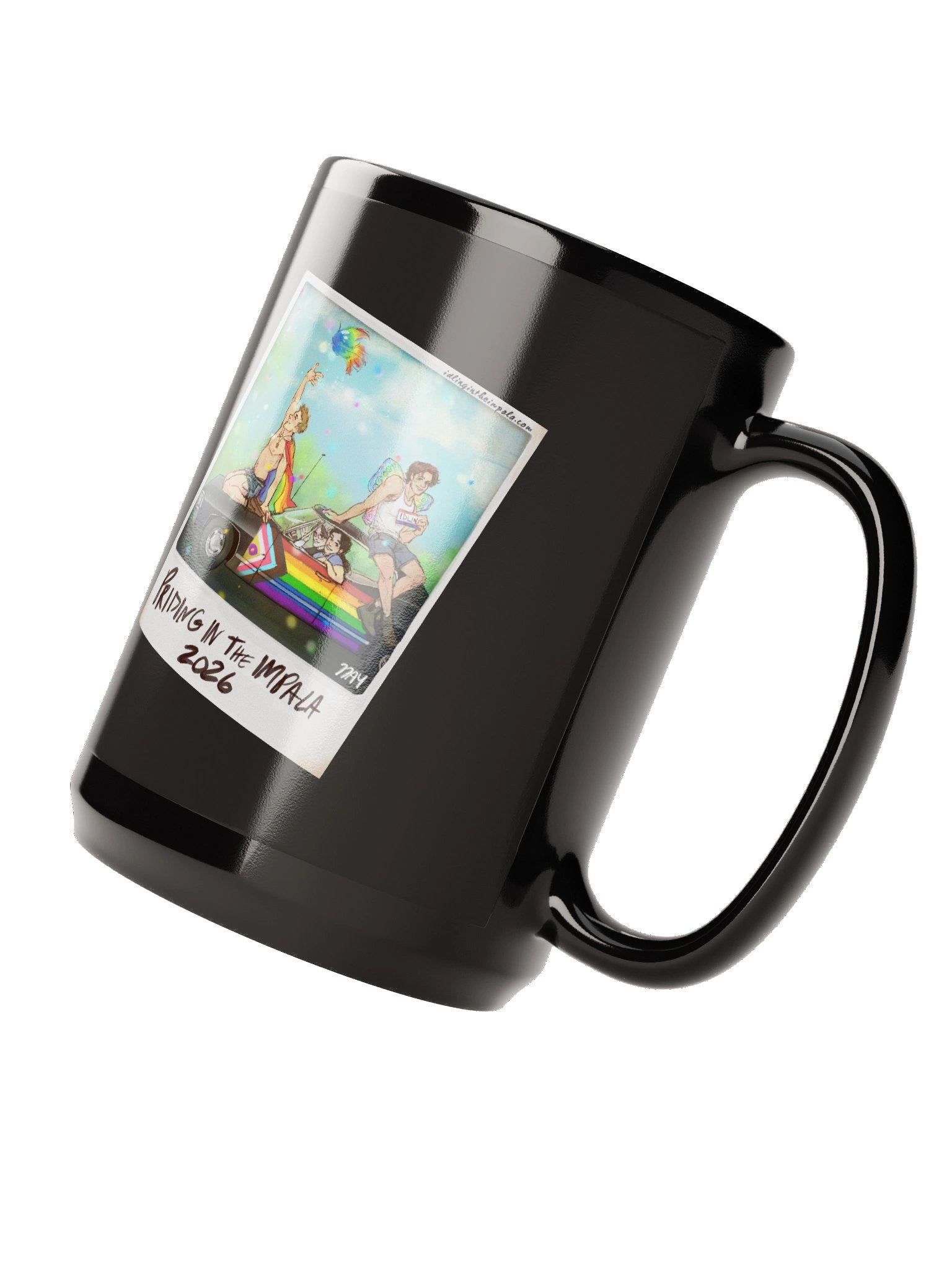 Pride 2026 - Black Mug product image (4)