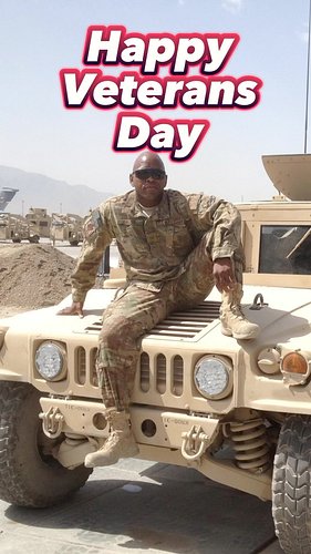 🫡 To all my veteran brothers and sisters I salute you and I embrace you. Proud to have been able to serve. 👊🏾 #happyveteransday