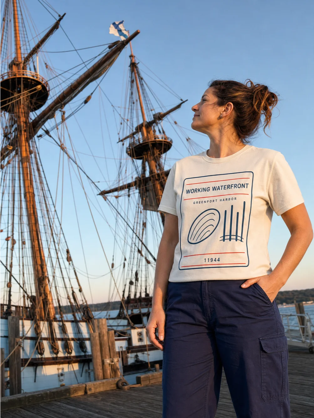 Working Waterfront Heavyweight Tee product image (2)