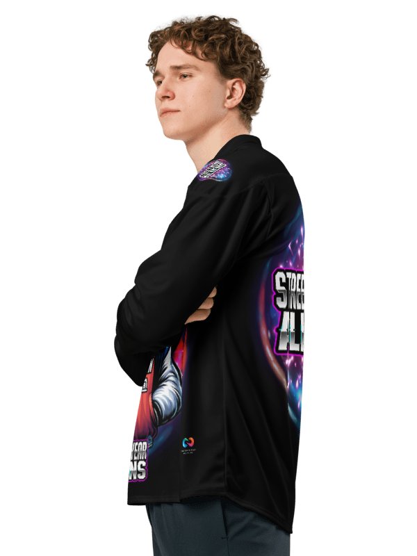 LIMITED EDITION - CNX Core All-over print Unisex Long Sleeve Tee — Streetwear Aliens 001 product image (8)