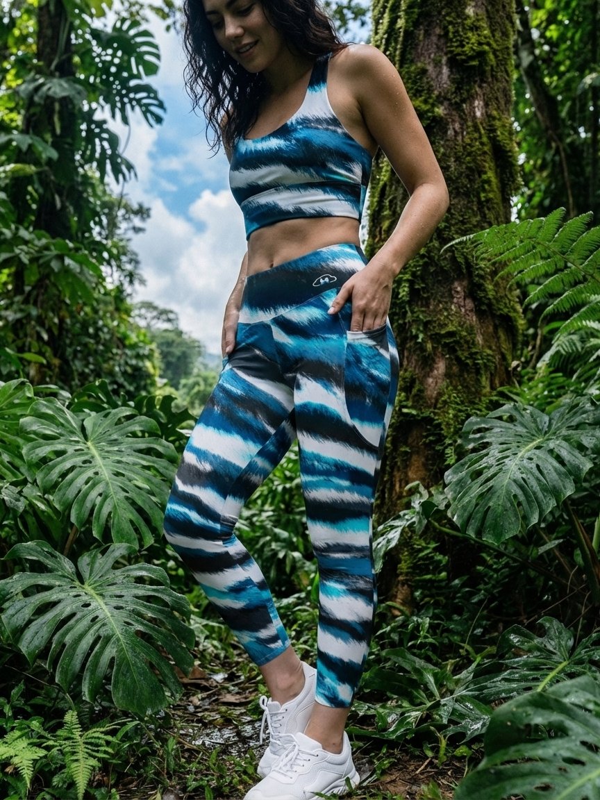 Animal Blue-Leggings with pockets product image (1)