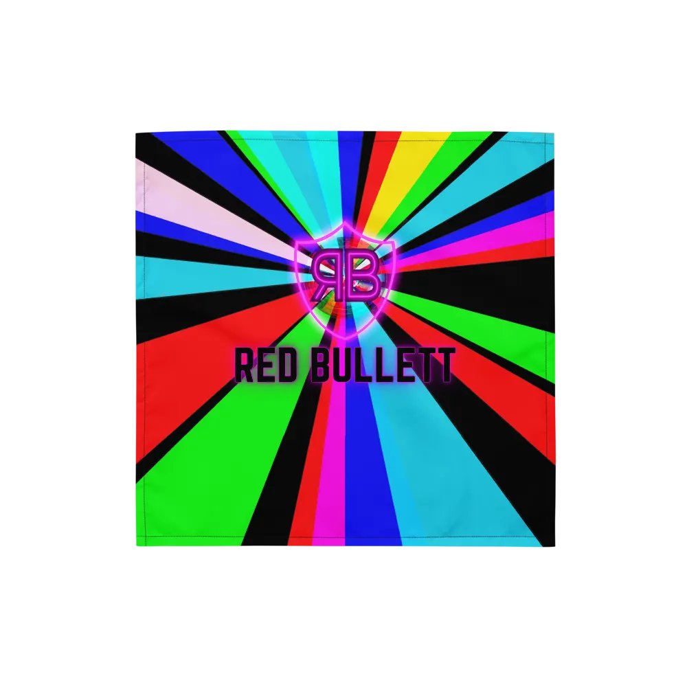 Red Bullett Tricolor Bandana product image (1)