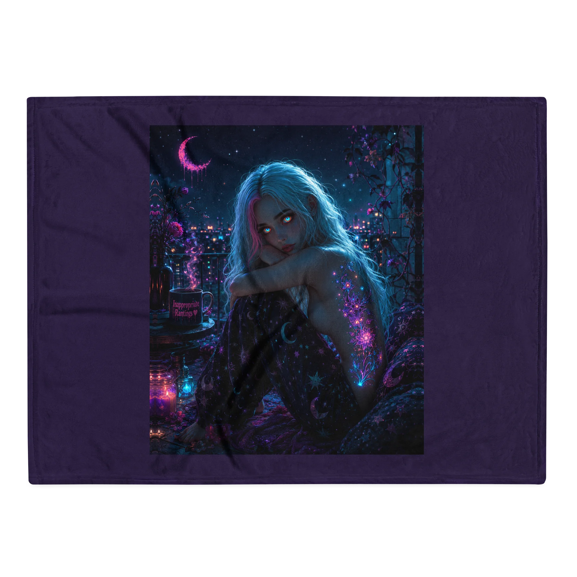 Electric Dreamstate Throw Blanket product image (2)