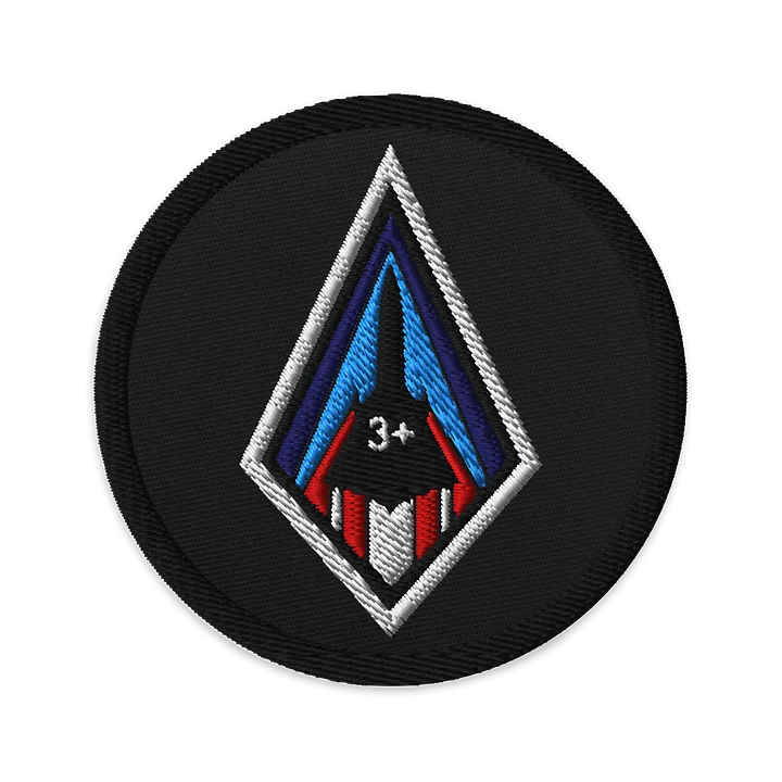 Lockheed SR-71 Blackbird Embroidered Patch product image (1)