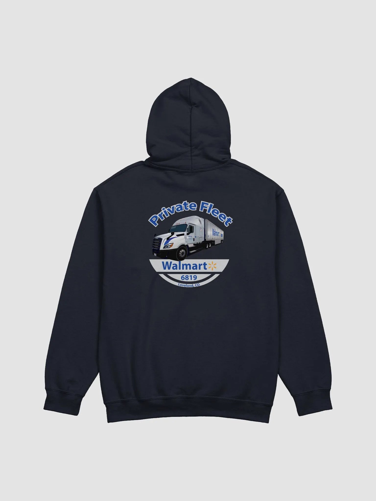 6819 Loveland Walmart Private Fleet hoodie product image (1)