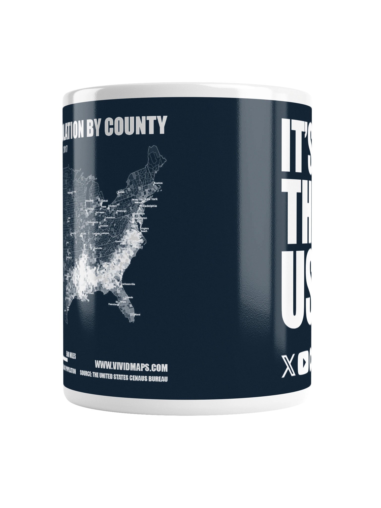 "Always the Same US Map" (B) product image (6)