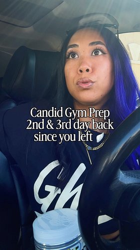 Day 2 & 3 back at the gym since you left 🪽 There were people there 😅 …because it’s the public, which means people 😐 …and beca...