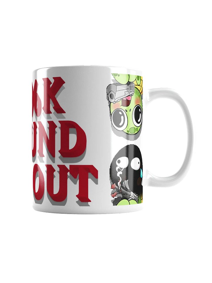 WOMBLE'S F AROUND WHITE MUG product image (2)