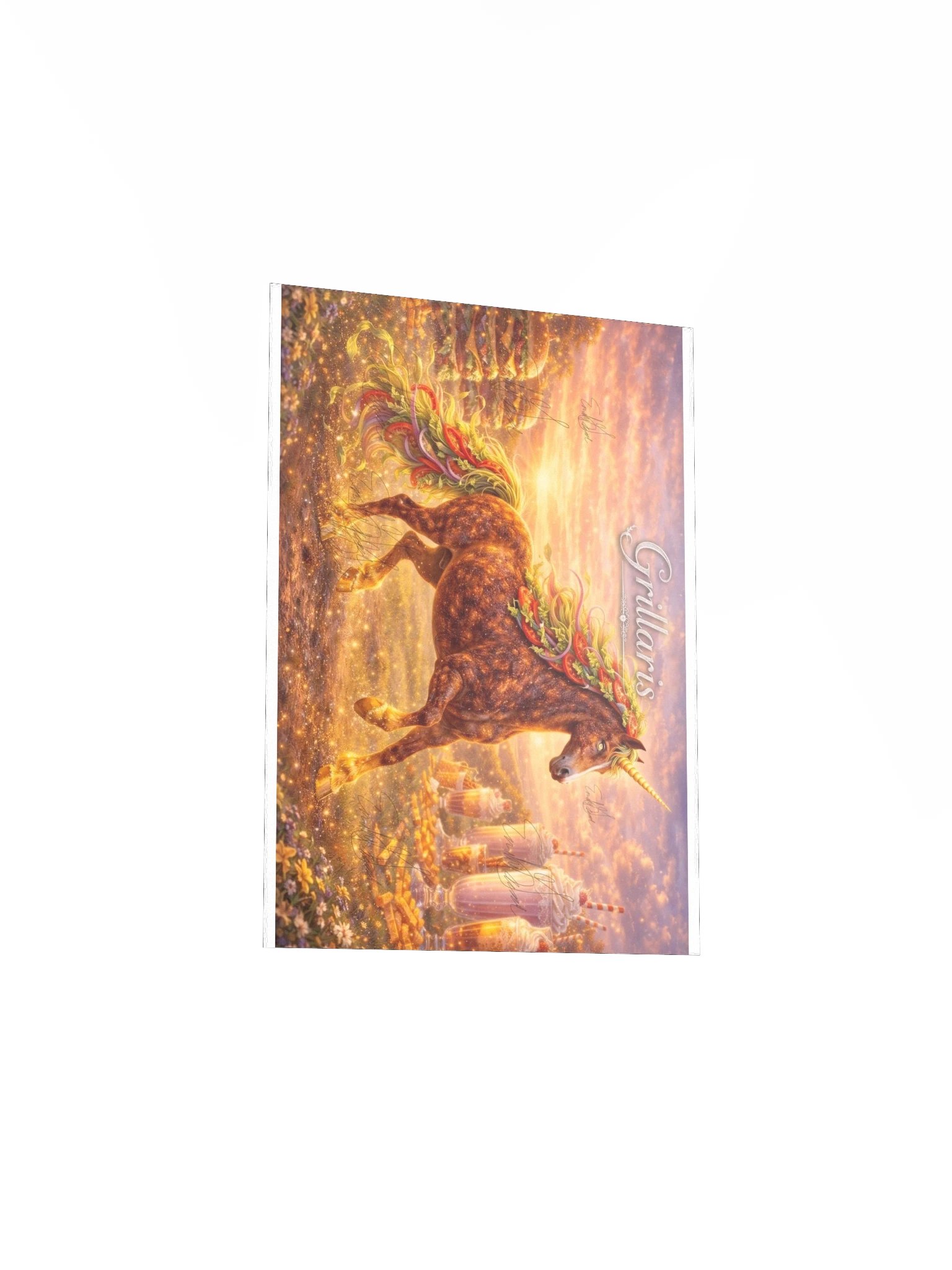 Grillaris White Poster product image (11)