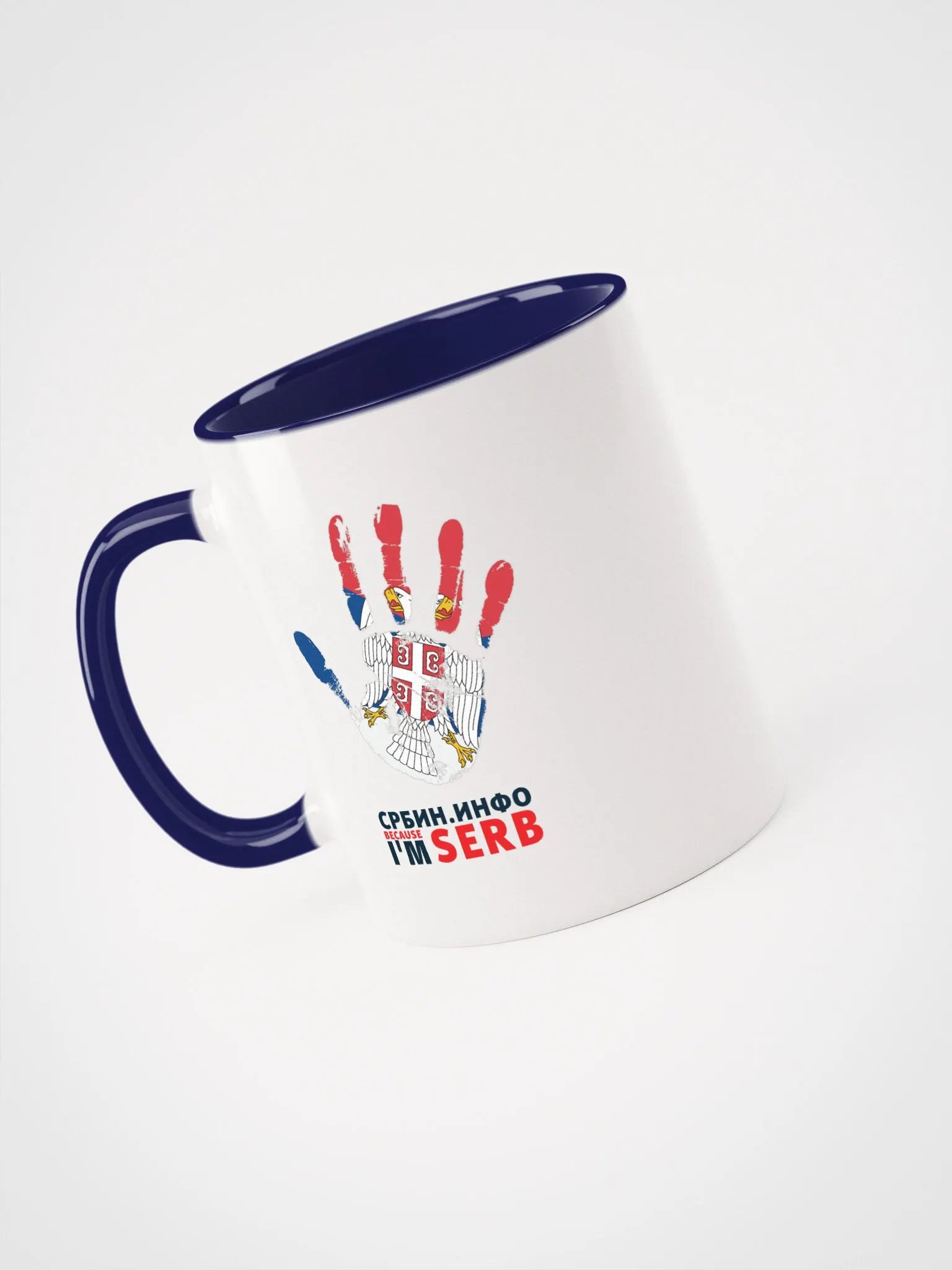 Шоља за чланове - СРБИН.инфо because I`m SERB product image (3)