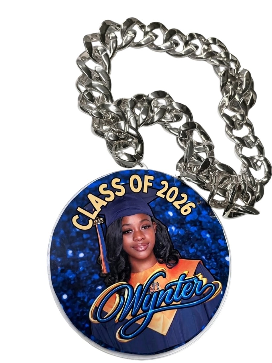 Hip-Hop Class of 2026 Grad Medallion and Coaster Templates product image (2)